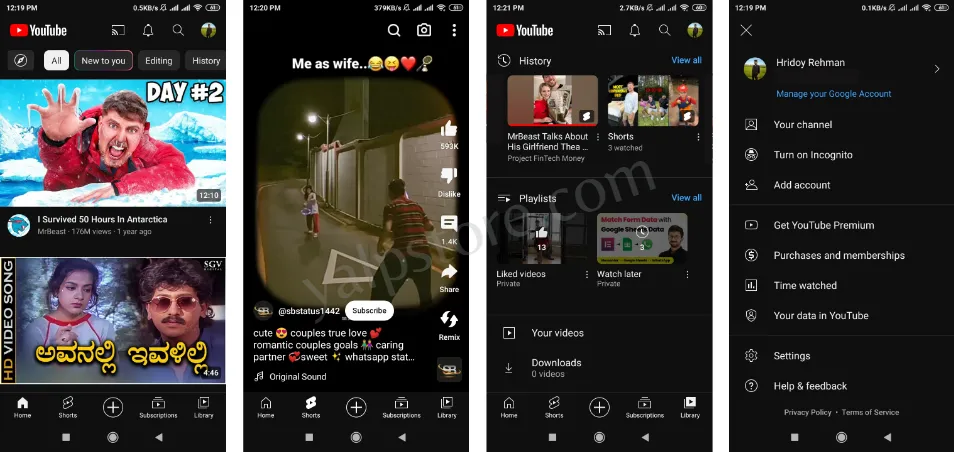 youtube app